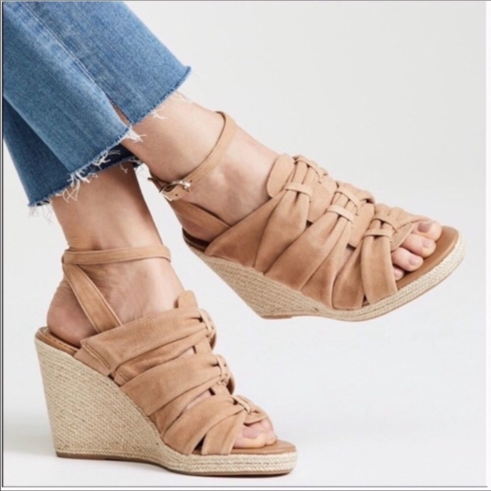 Sam Edelman | Camel Suede Awan Sandal | Sz 9.5